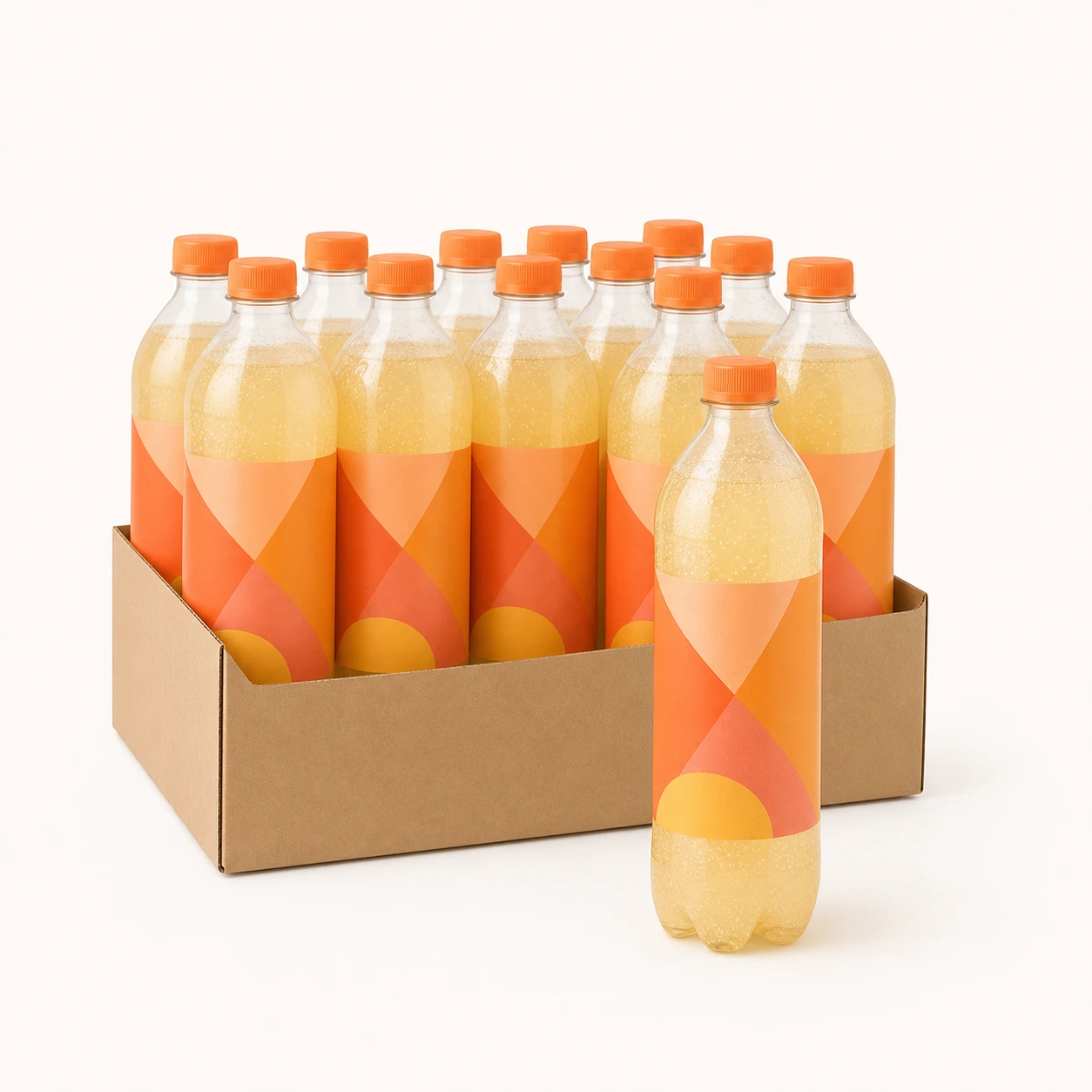Bebida cítrica 600 ml (caja 12 pzs)